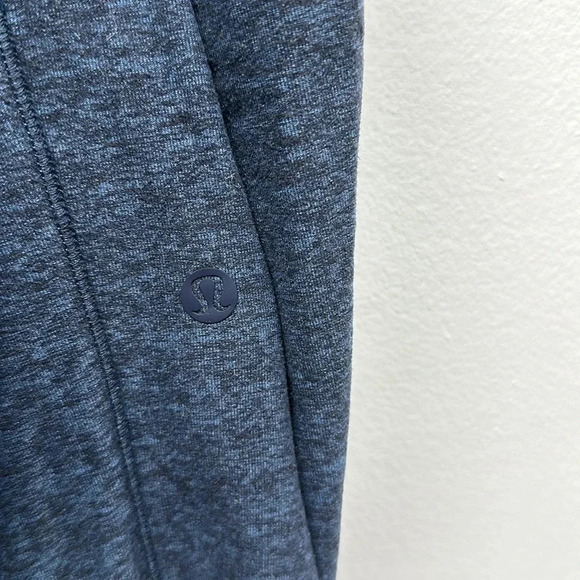 Lululemon Ready To Rulu Jogger Cropped Pants Crops Heathered Navy Blue Size 6 - Picture 8 of 10